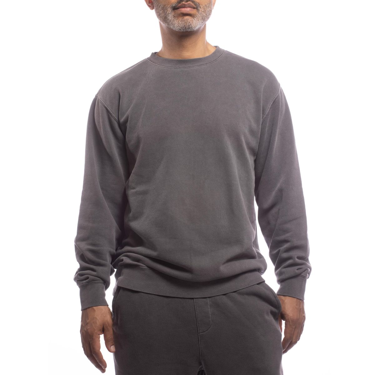 Made for The People Upcycled Crewneck Sweatshirt in Black Women's Sweaters Made For The People