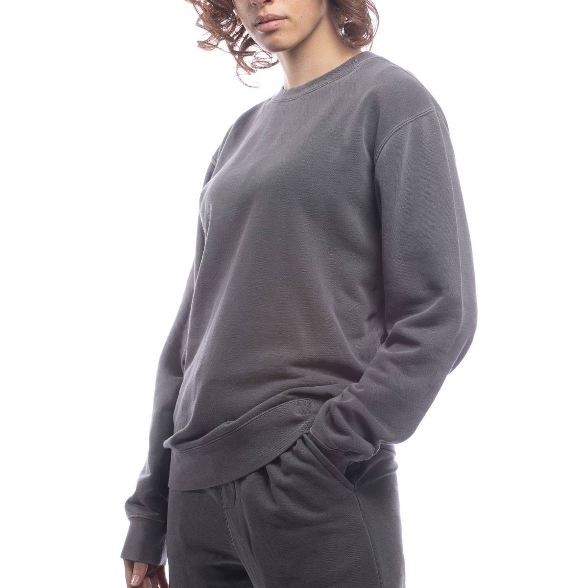 Made for The People Upcycled Crewneck Sweatshirt in Black Women's Sweaters Made For The People