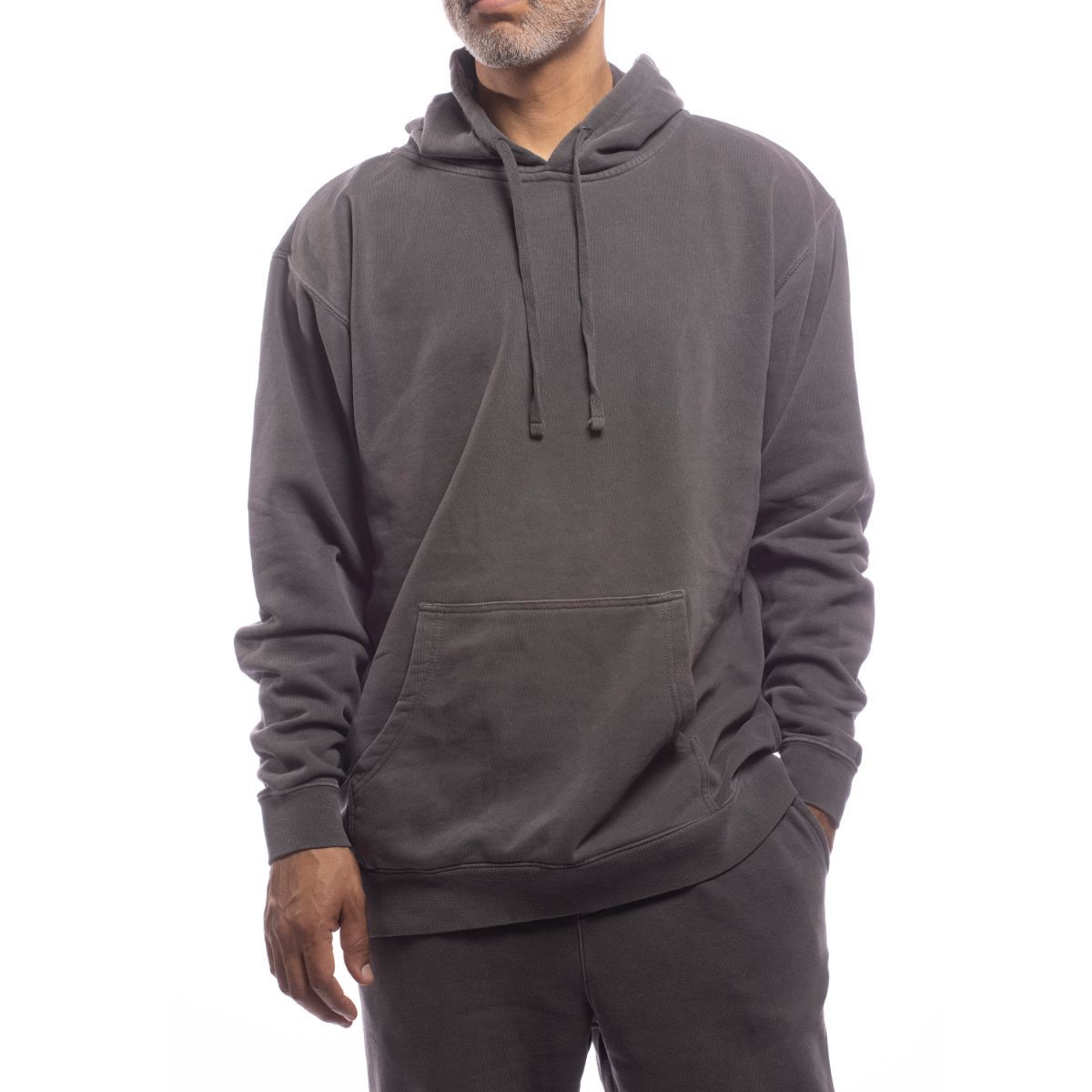 Made For the People Relaxed Upcycled Hoodie in Black Women's Sweaters Made For The People