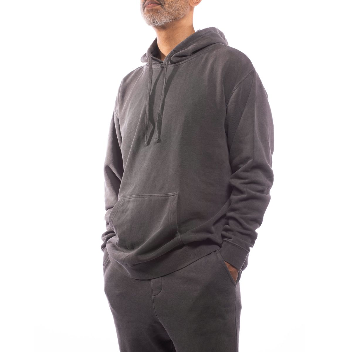 Made For the People Relaxed Upcycled Hoodie in Black Women's Sweaters Made For The People