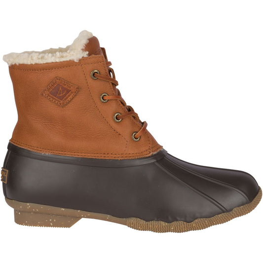 Sperry Women's Saltwater Winter Lux in Tan Boots Sperry 5.5