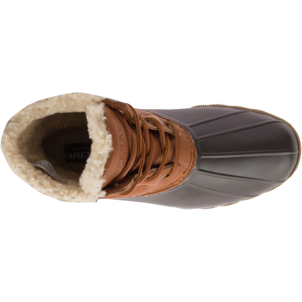 Sperry Women's Saltwater Winter Lux in Tan Boots Sperry