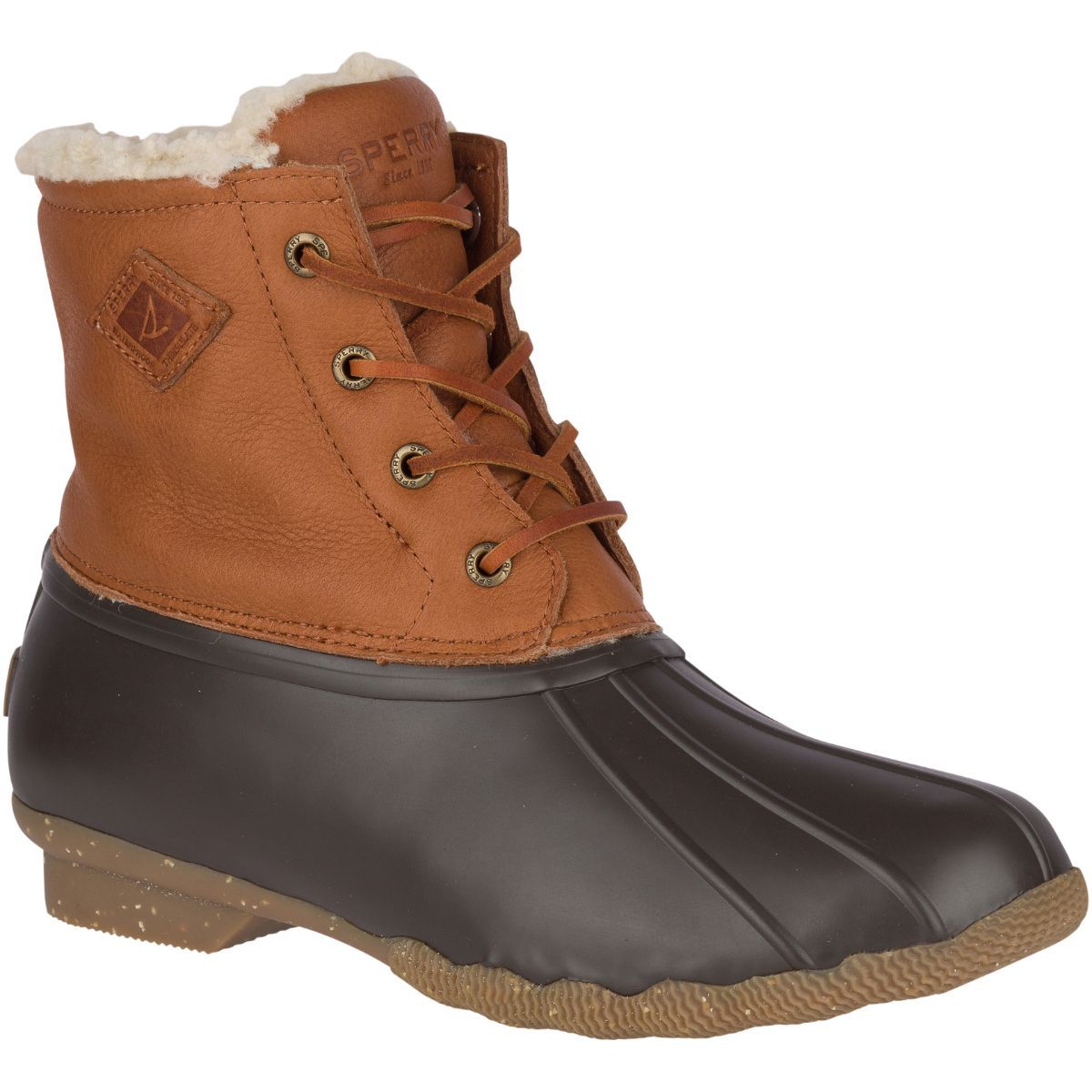 Sperry Women's Saltwater Winter Lux in Tan Boots Sperry