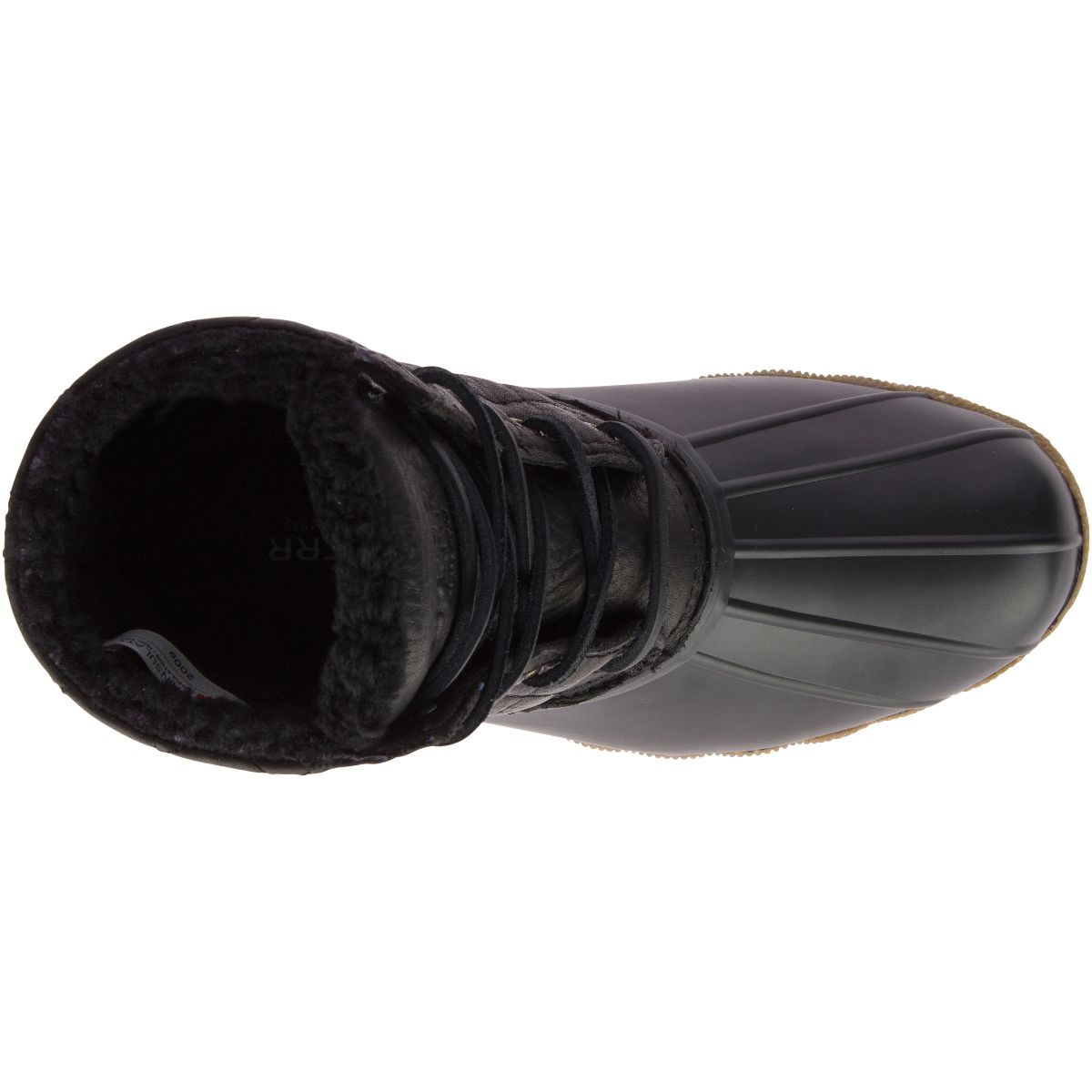 Sperry Women's Saltwater Winter Lux in Black Quilt
