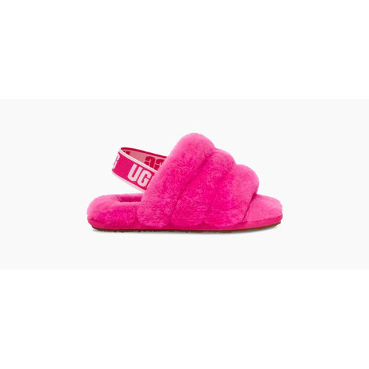 UGG Toddlers' Fluff Yeah Slide in Rock Rose