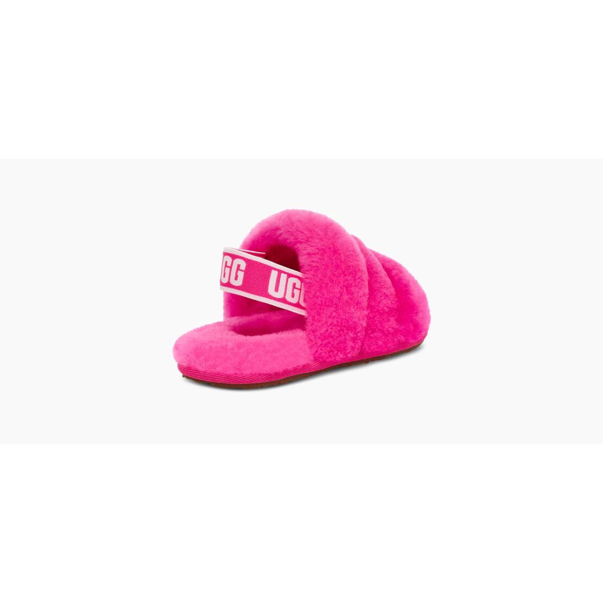 UGG Toddlers' Fluff Yeah Slide in Rock Rose