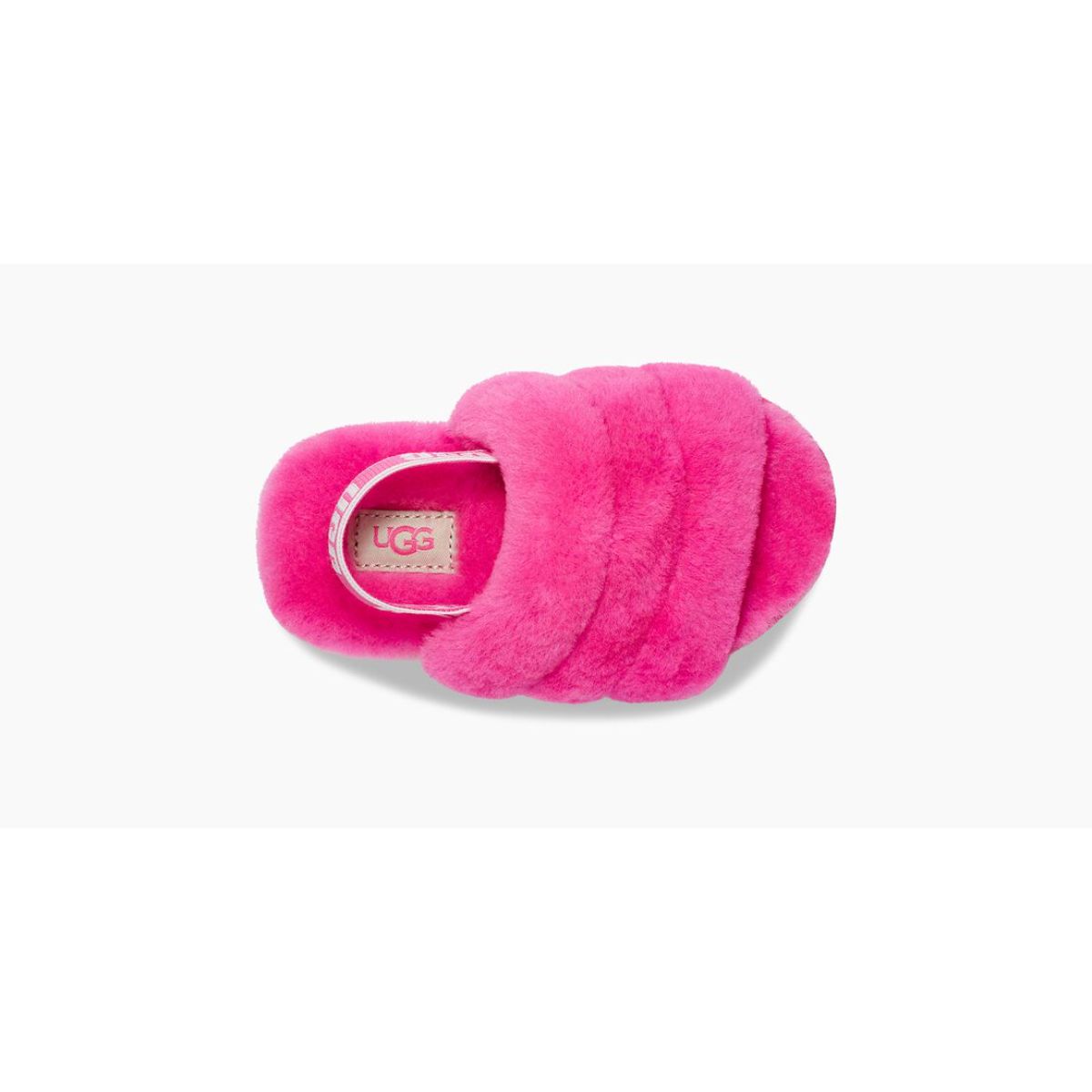 UGG Toddlers' Fluff Yeah Slide in Rock Rose
