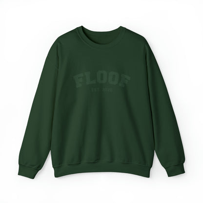 FLOOF Varsity Crewneck Sweatshirt in Green