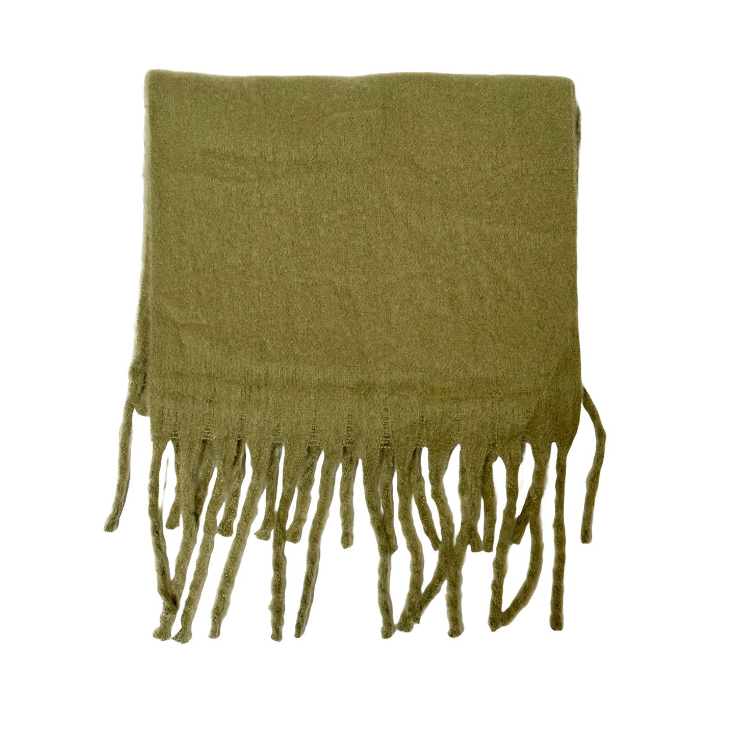 FLOOF Women's Plush Blanket Scarf in Olive
