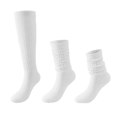 FLOOF Women's Slouch Socks in White
