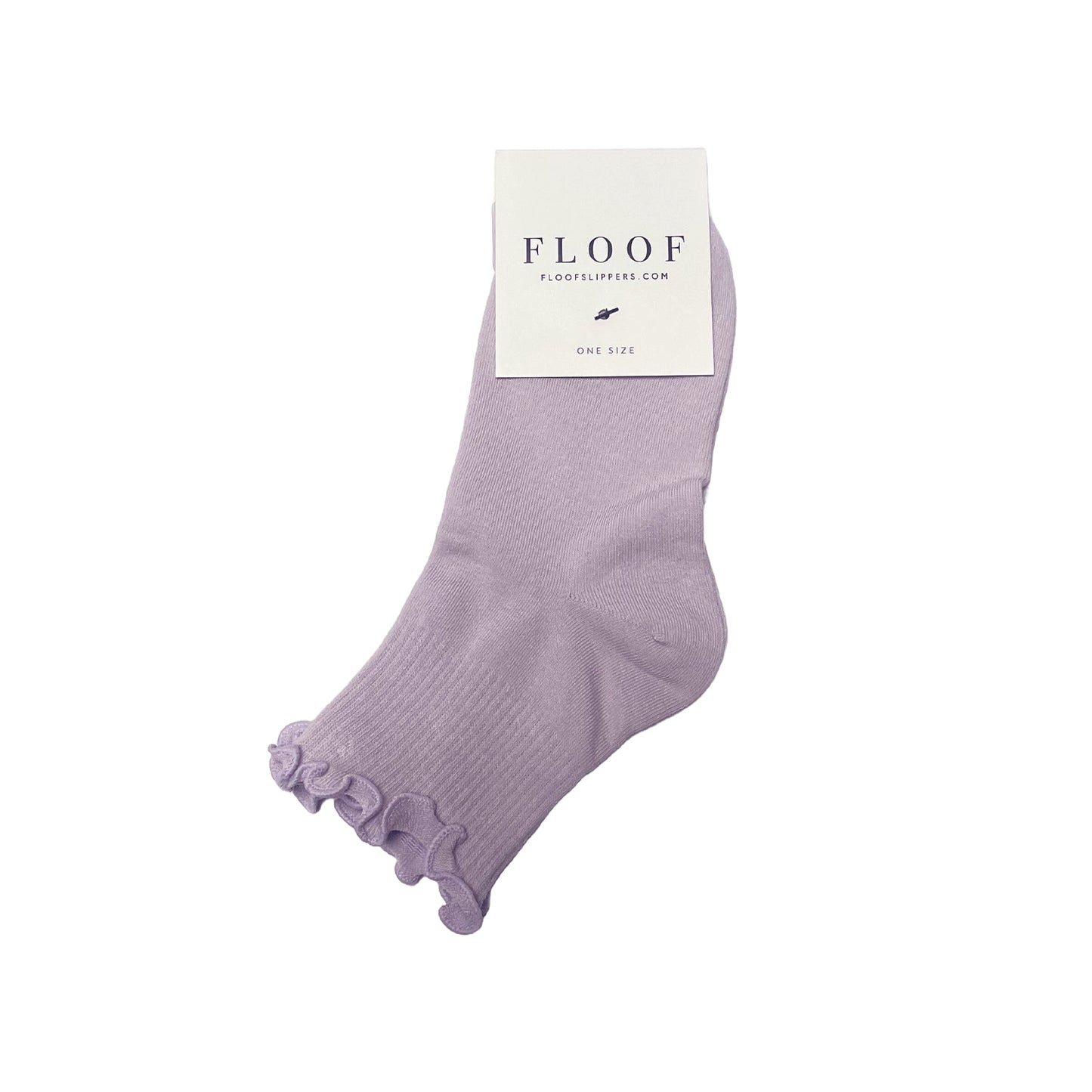 FLOOF Women's For The Frill 2.0 Sock in Light Purple