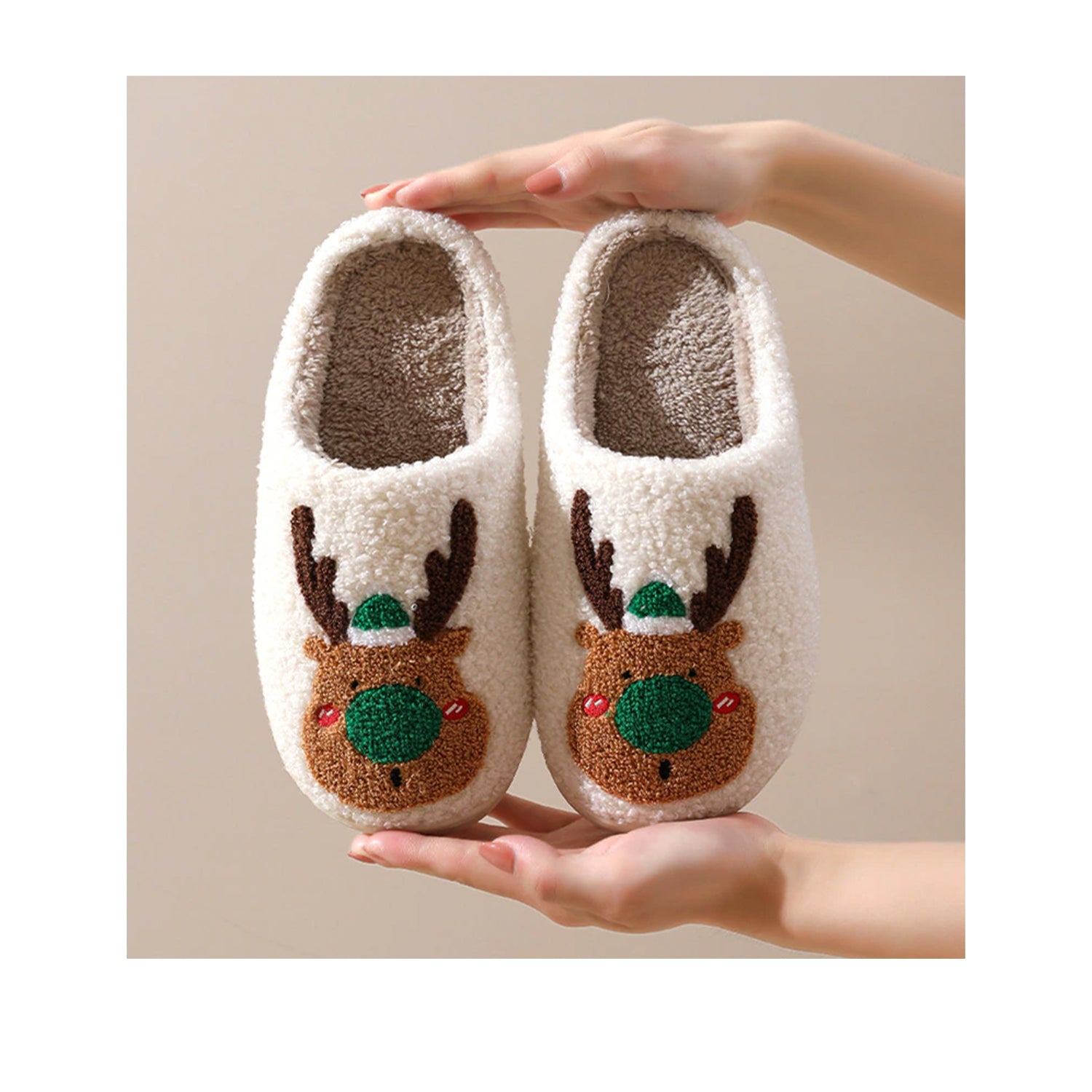 Rudolph slippers discount