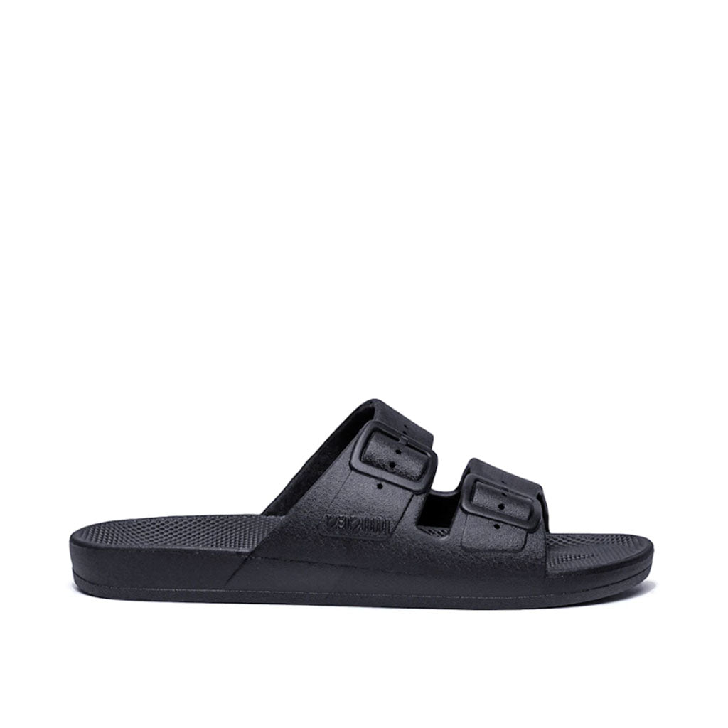 Moses Unisex Freedom A Sandal in Black