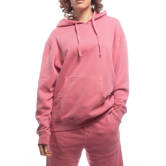 Made For the People Relaxed Upcycled Hoodie in Pink Women's Sweaters Made For The People X-Large 