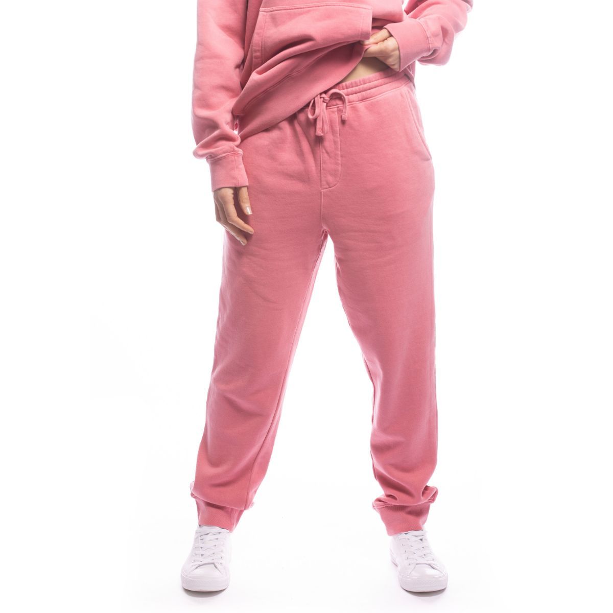 Made For The People Relaxed Upcycled Joggers in Pink Pants Made For The People X-Large 